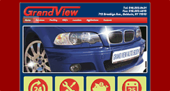 Desktop Screenshot of grandviewautobody.com